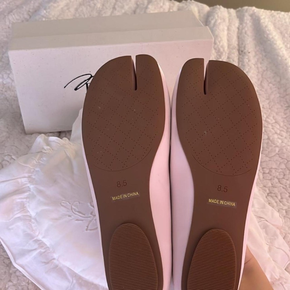 poyoior pink tabby ballet flats - Picture 2 of 2